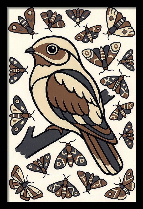 Nightjar Among Moths