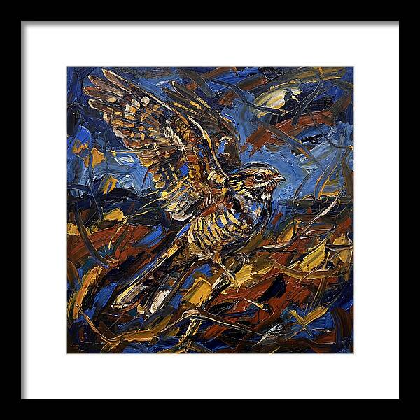 Nightjar In Flight