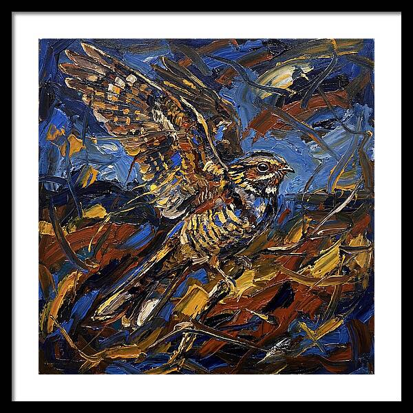 Nightjar In Flight