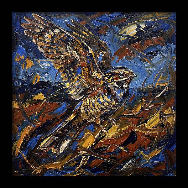 Nightjar In Flight
