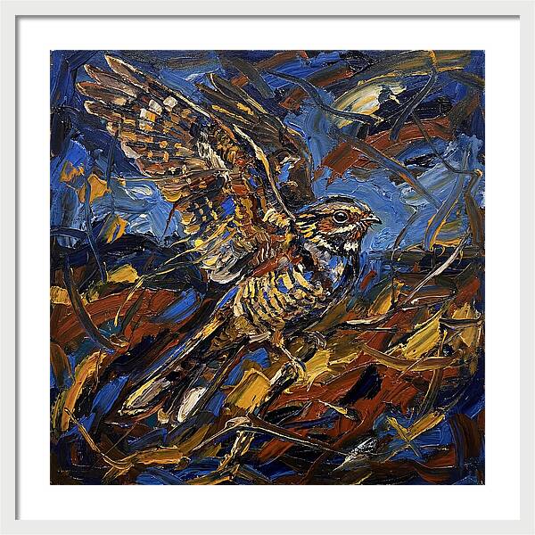Nightjar In Flight