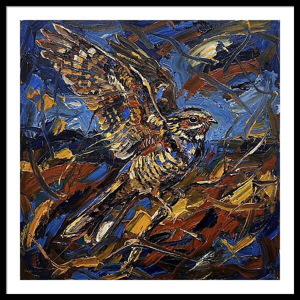 Nightjar In Flight