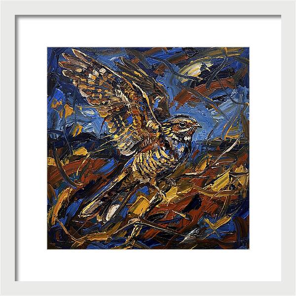 Nightjar In Flight
