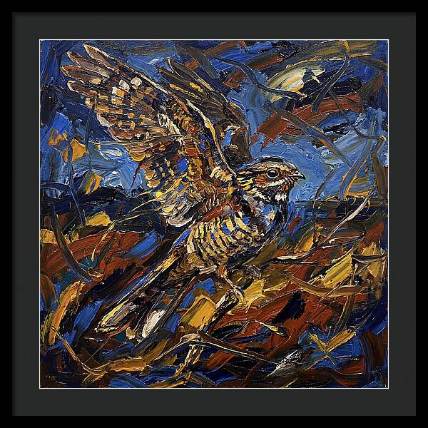 Nightjar In Flight
