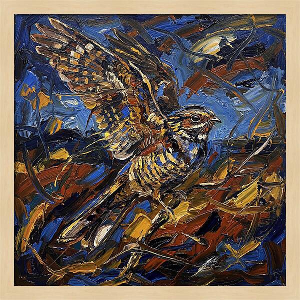 Nightjar In Flight