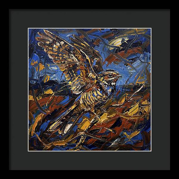 Nightjar In Flight