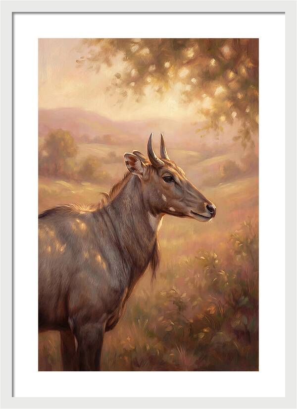 Nilgai Portrait