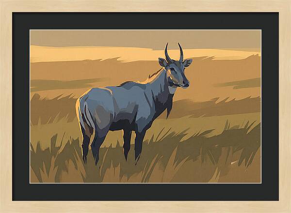Nilgai Standing Proudly
