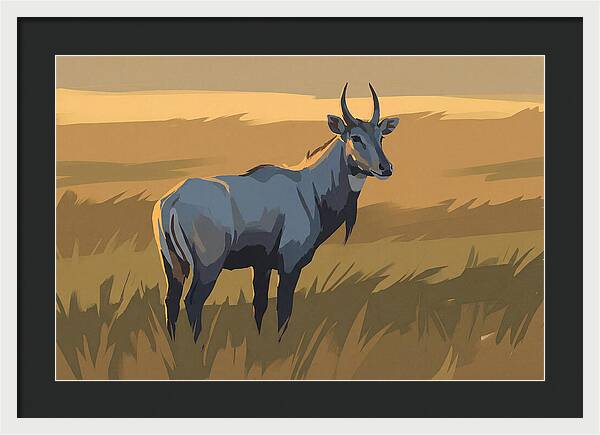 Nilgai Standing Proudly