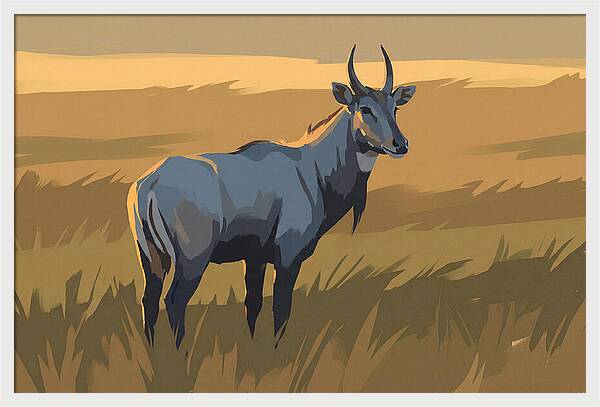 Nilgai Standing Proudly