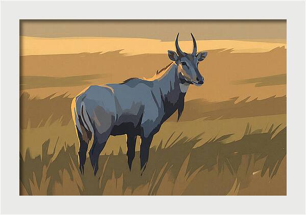 Nilgai Standing Proudly
