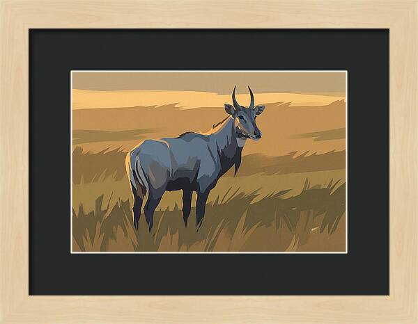 Nilgai Standing Proudly