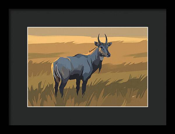 Nilgai Standing Proudly