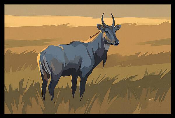 Nilgai Standing Proudly