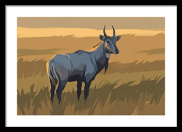 Nilgai Standing Proudly
