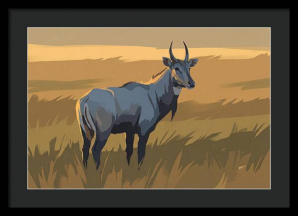 Nilgai Standing Proudly