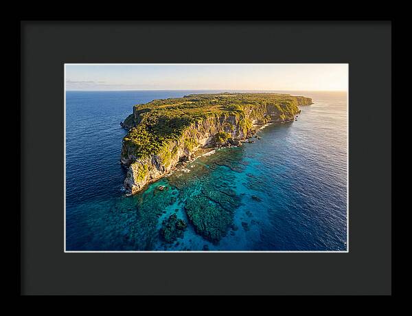 Niue Coastline From Above