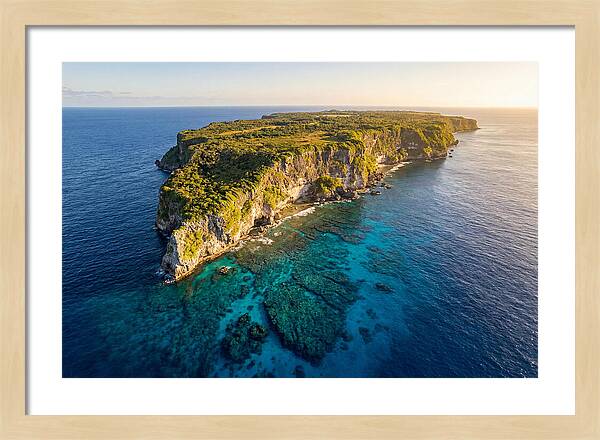 Niue Coastline From Above