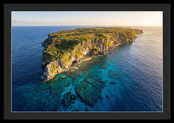 Niue Coastline From Above