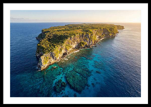 Niue Coastline From Above