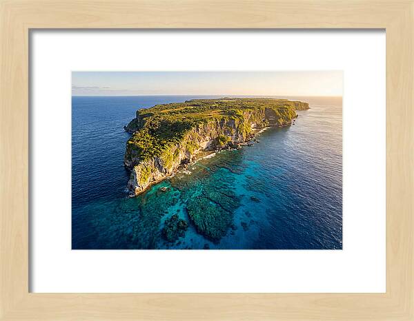 Niue Coastline From Above