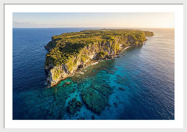 Niue Coastline From Above