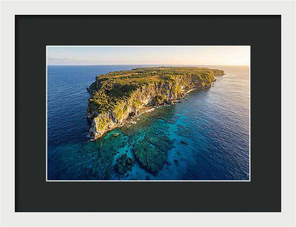 Niue Coastline From Above