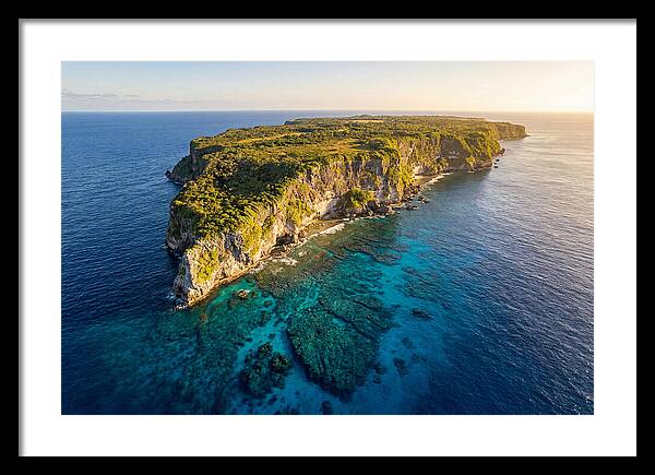 Niue Coastline From Above