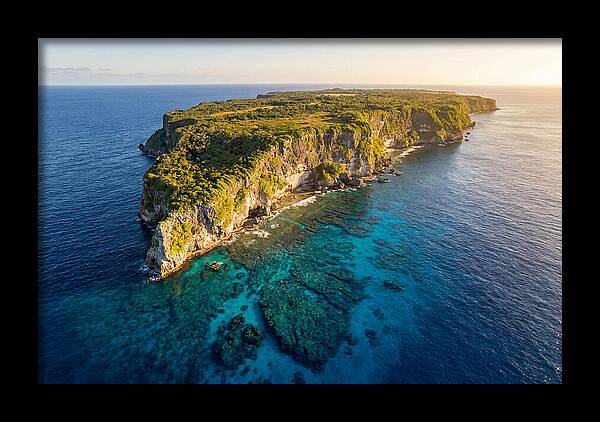 Niue Coastline From Above