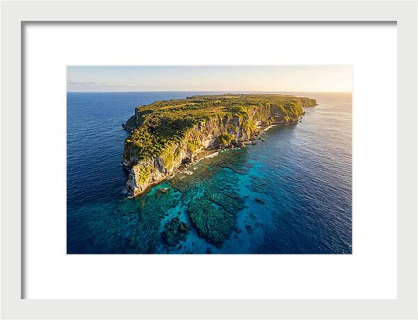 Niue Coastline From Above