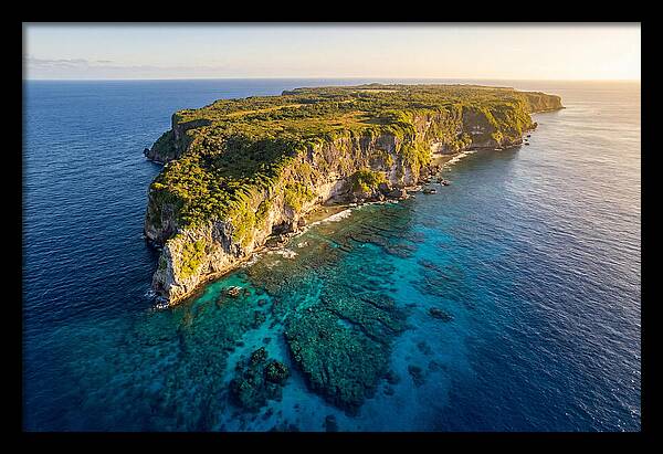 Niue Coastline From Above