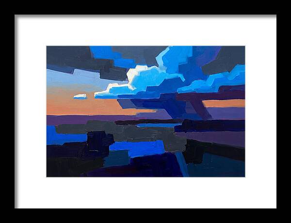 Noctilucent Clouds In Electric Blue