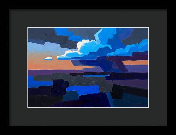 Noctilucent Clouds In Electric Blue