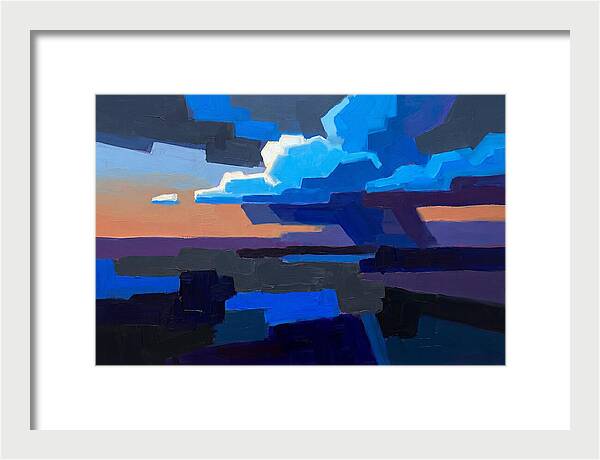 Noctilucent Clouds In Electric Blue