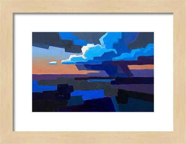Noctilucent Clouds In Electric Blue