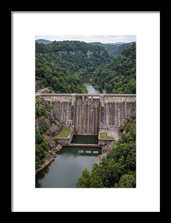 Norris Dam Surrounded By Nature