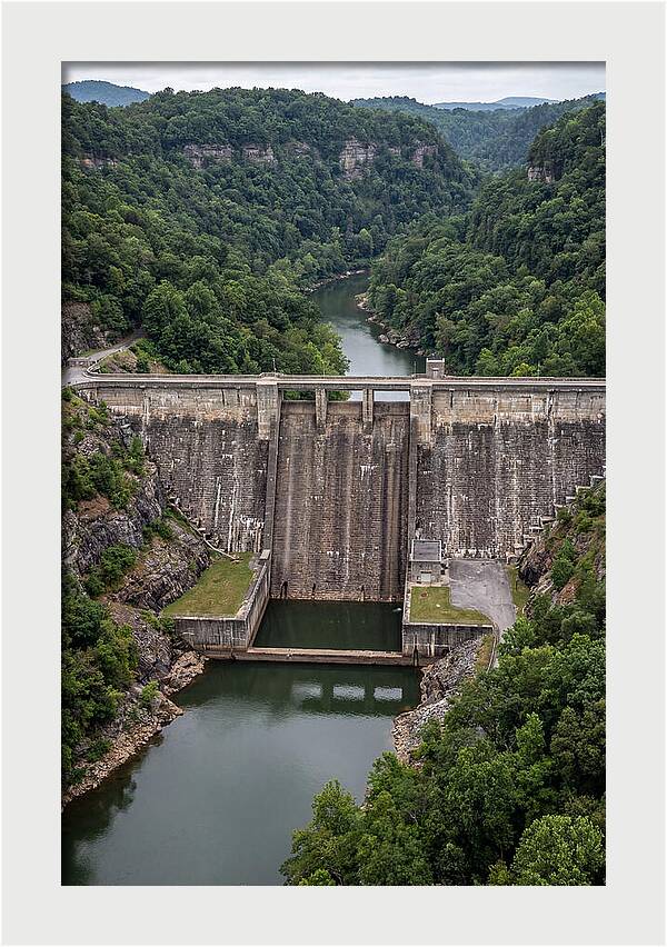 Norris Dam Surrounded By Nature