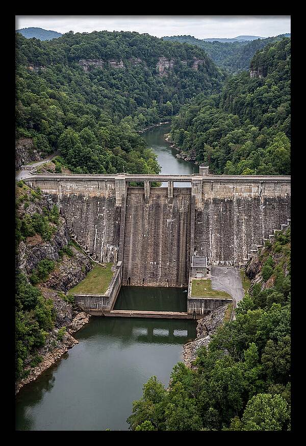 Norris Dam Surrounded By Nature
