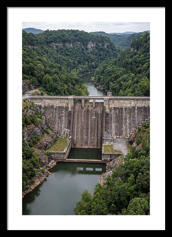 Norris Dam Surrounded By Nature