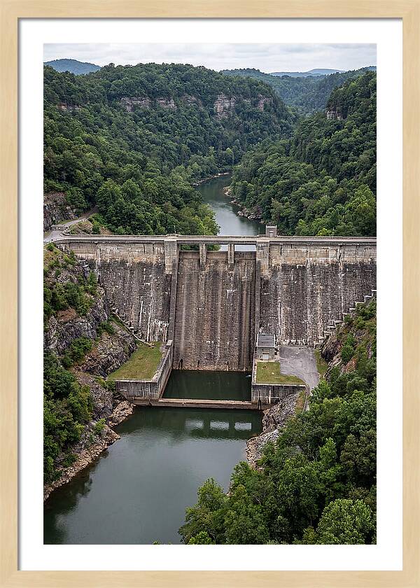 Norris Dam Surrounded By Nature