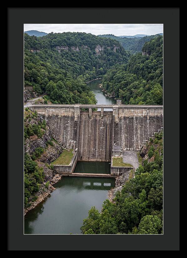 Norris Dam Surrounded By Nature