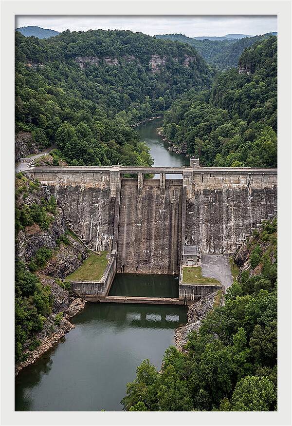 Norris Dam Surrounded By Nature