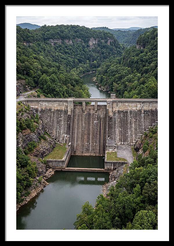 Norris Dam Surrounded By Nature