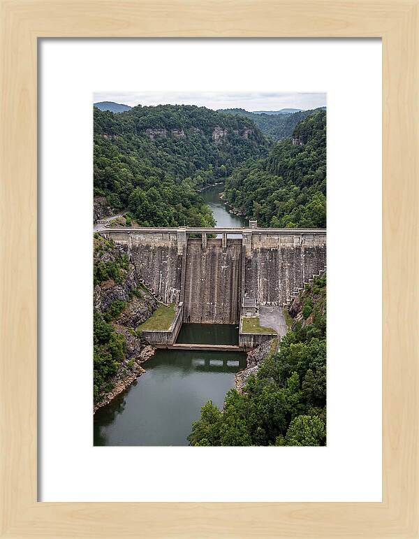 Norris Dam Surrounded By Nature