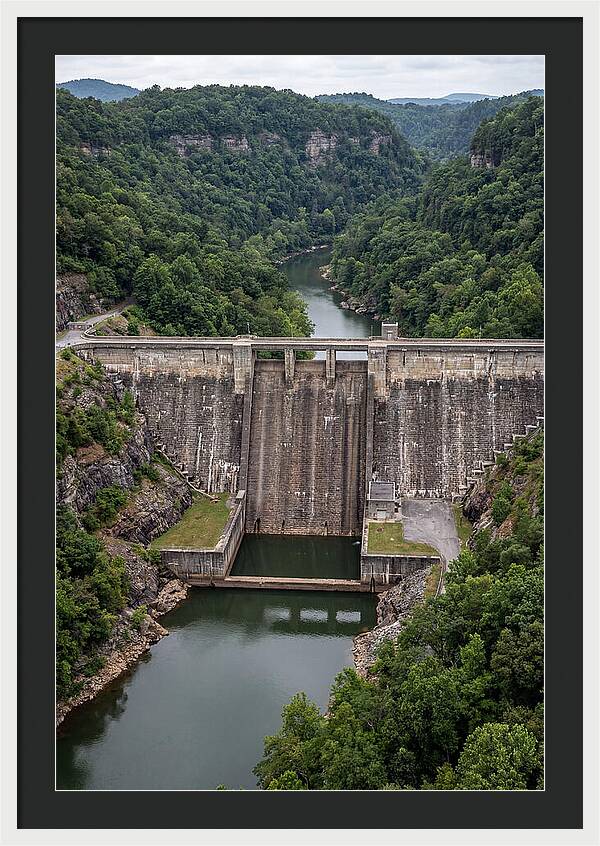 Norris Dam Surrounded By Nature