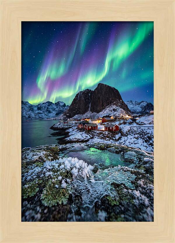 Northern Lights Above Lofoten