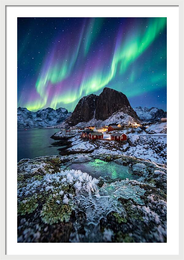Northern Lights Above Lofoten