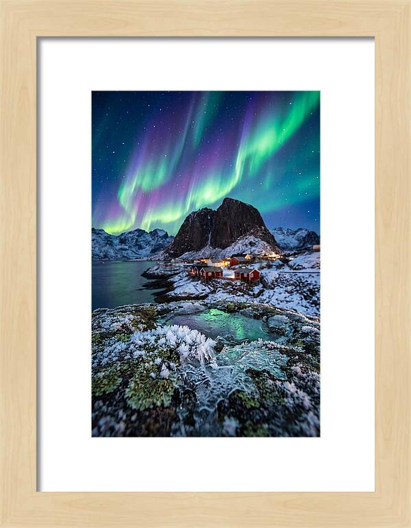 Northern Lights Above Lofoten