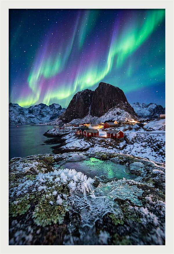 Northern Lights Above Lofoten