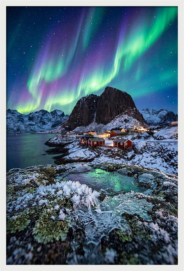 Northern Lights Above Lofoten
